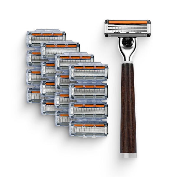 Schieller Admiral Ashwoor Razor + 16 Excel 5 Blades